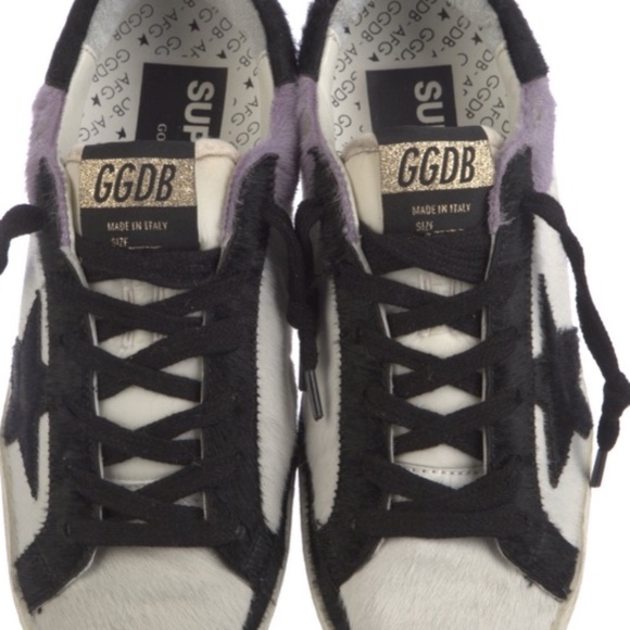 Golden Goose Shoes - Distressed Fluffy Sneakers